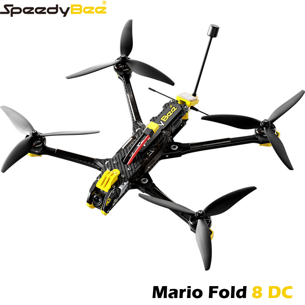 SpeedyBee Mario Fold 8 DC O3 K - Drone Kit Fpv recensione e prezzo