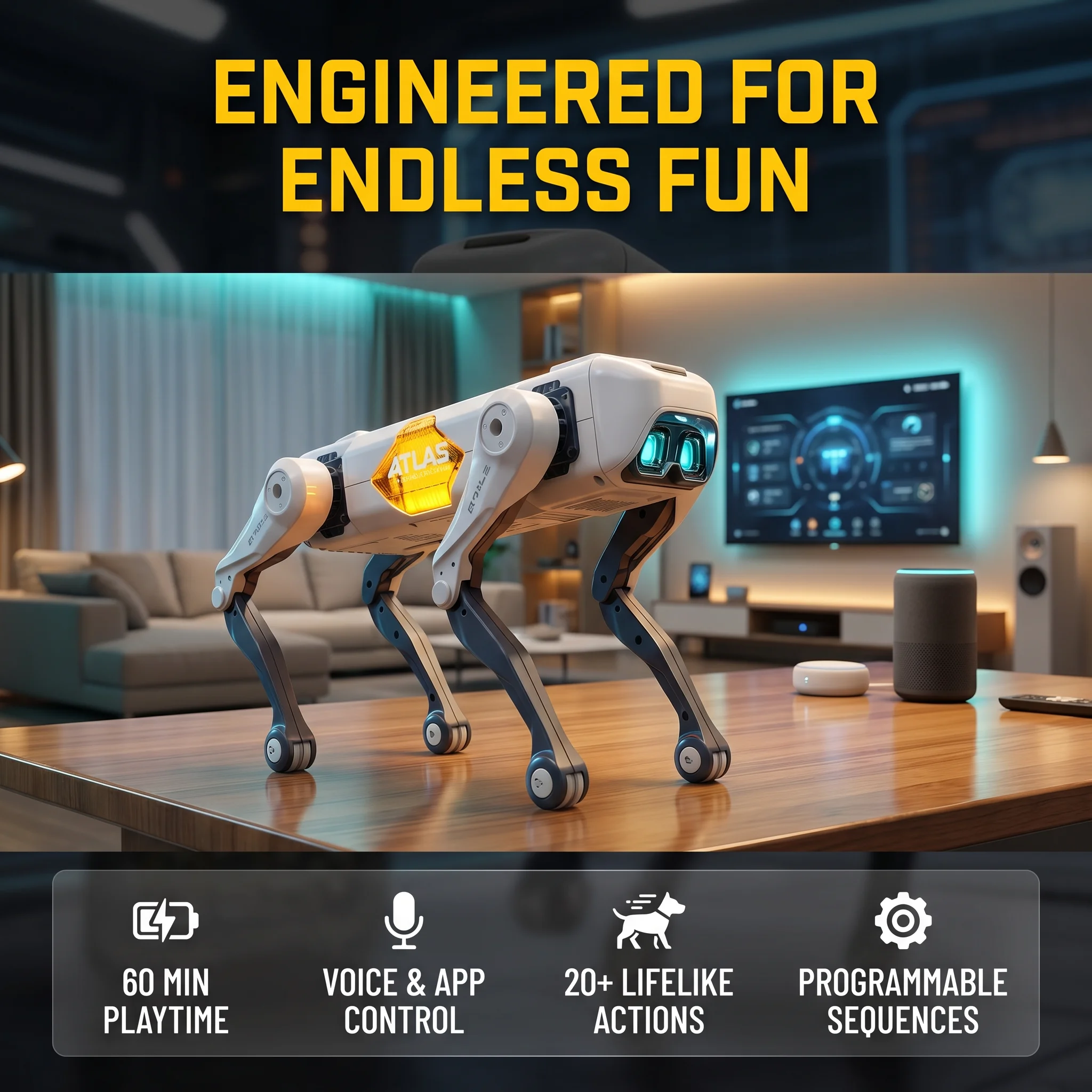 Cane Robot Intelligente AI, Co - Drone Kit With Camera recensione e prezzo