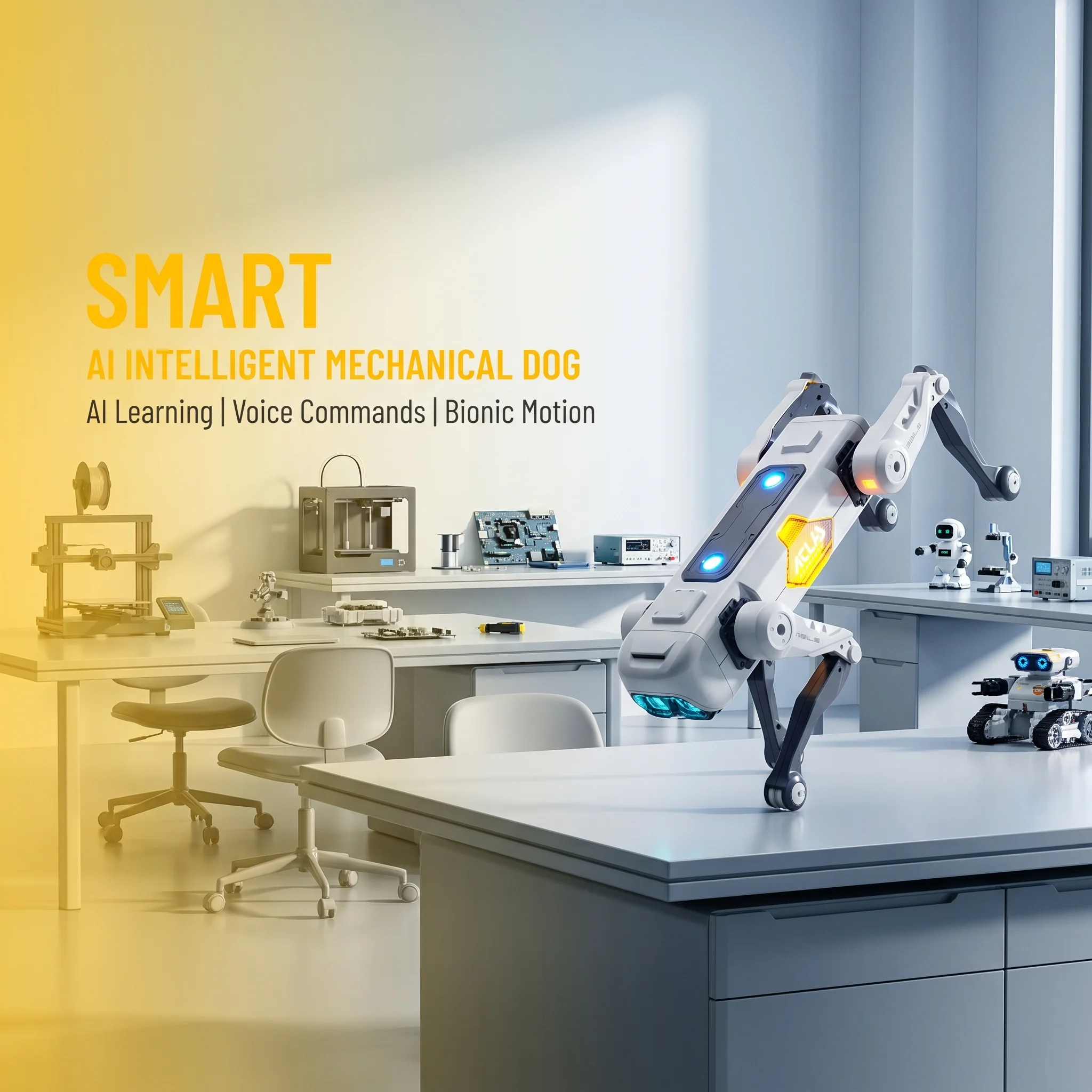 Cane Robot Intelligente AI, Co - Drone Kit With Camera recensione e prezzo